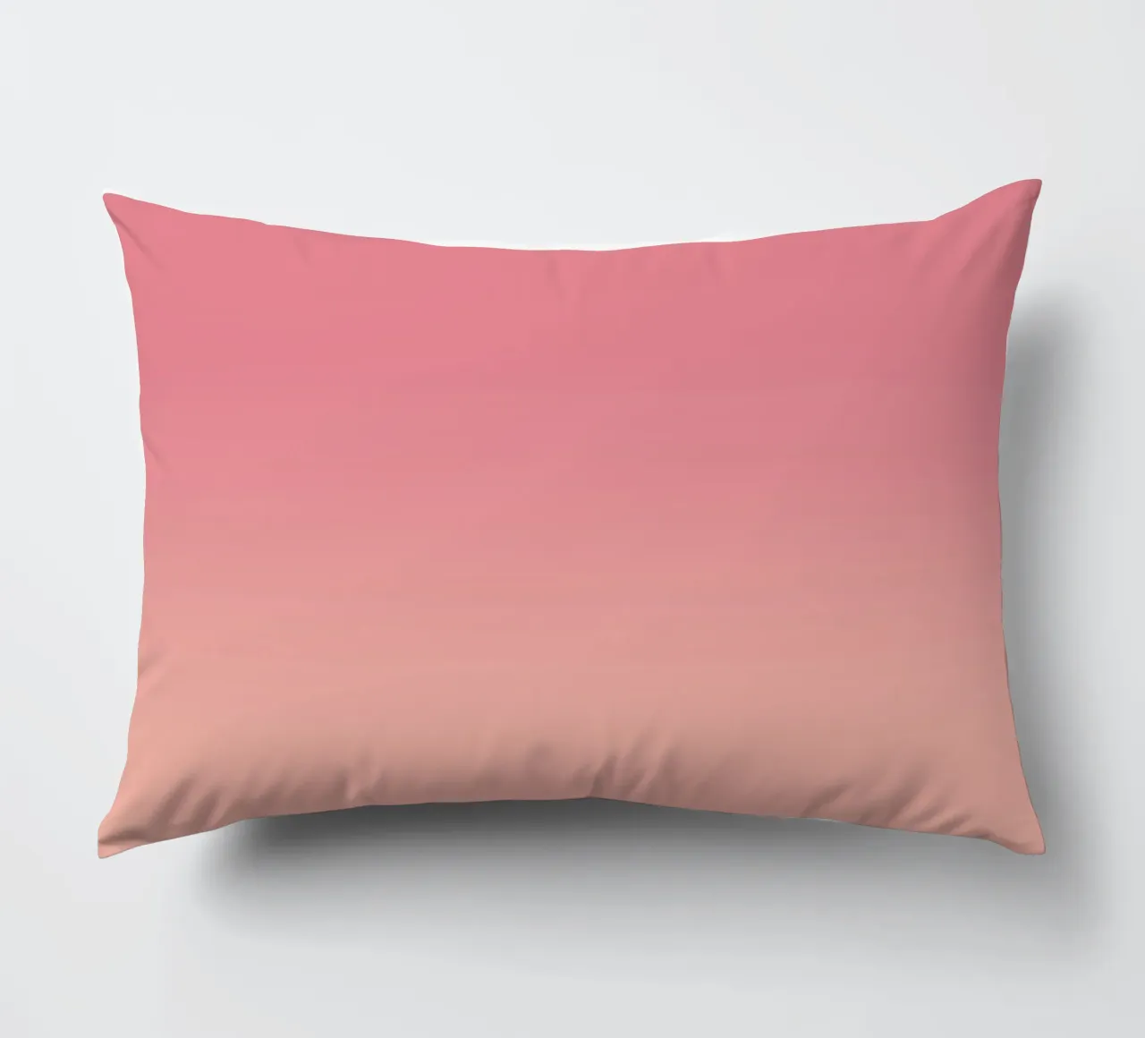 Fade Gradient Rot Rosa Pastell Kissen von BAINAI