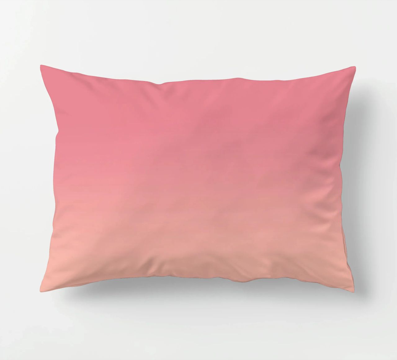 Fade Gradient Rot Rosa Pastell cuscino da BAINAI