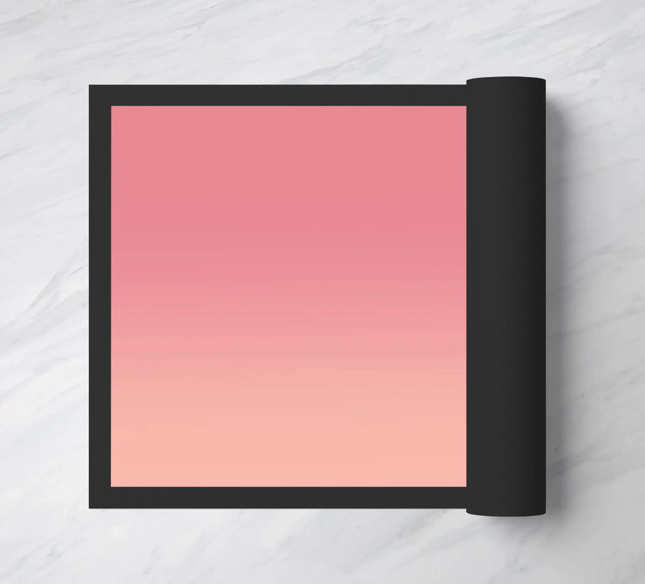 Fade Gradient Rot Rosa Pastell zerbino da BAINAI