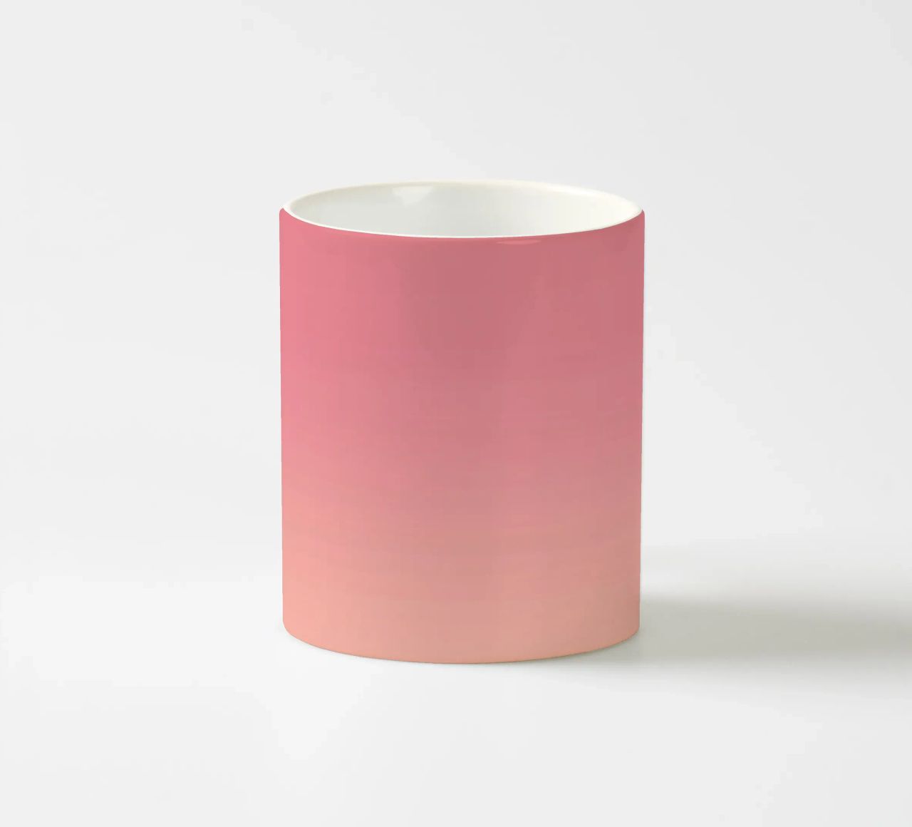 Fade Gradient Rot Rosa Pastell tazza in ceramica da BAINAI