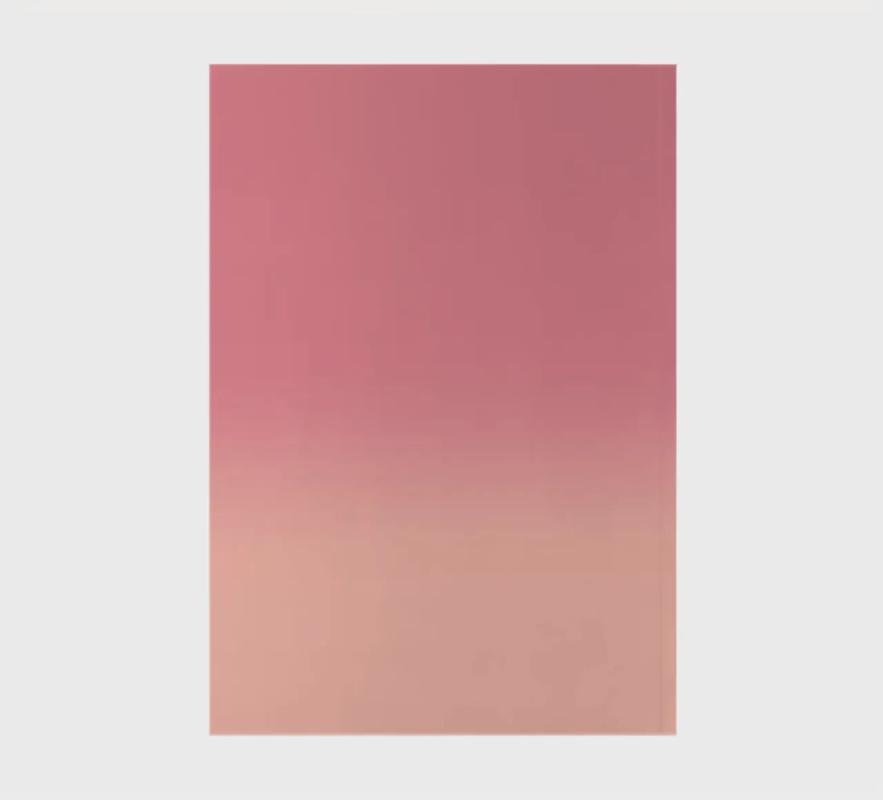 Fade Gradient Rot Rosa Pastell notebook by BAINAI