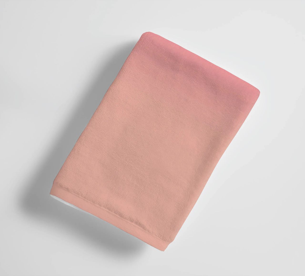 Fade Gradient Rot Rosa Pastell asciugamano da bagno da BAINAI