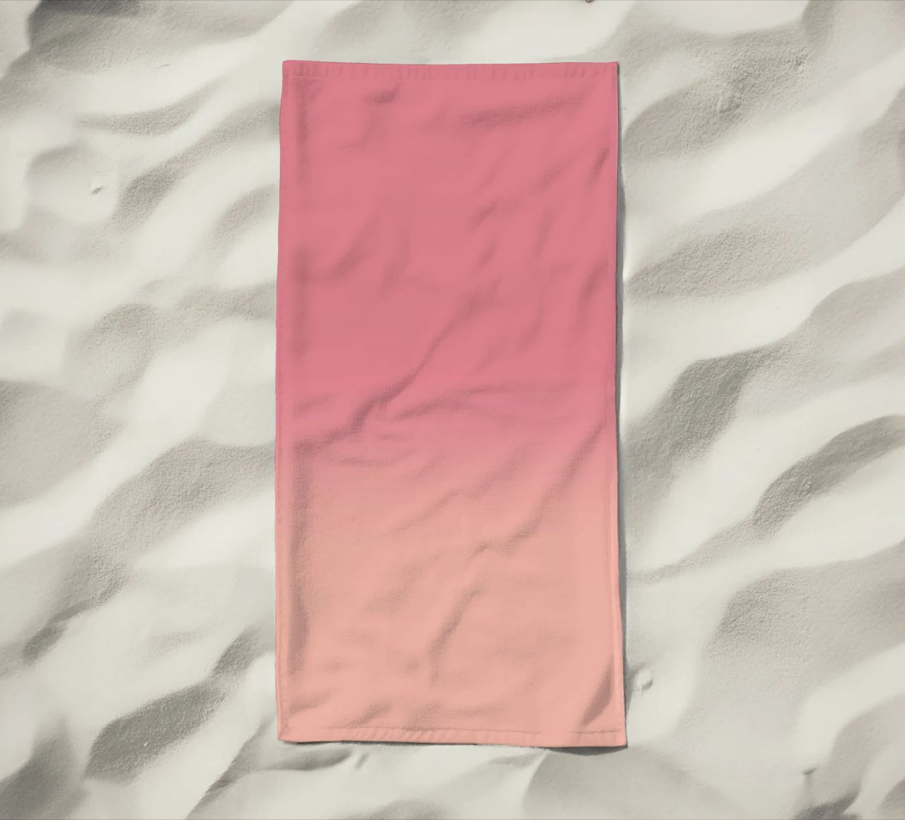 Fade Gradient Rot Rosa Pastell telo mare da BAINAI