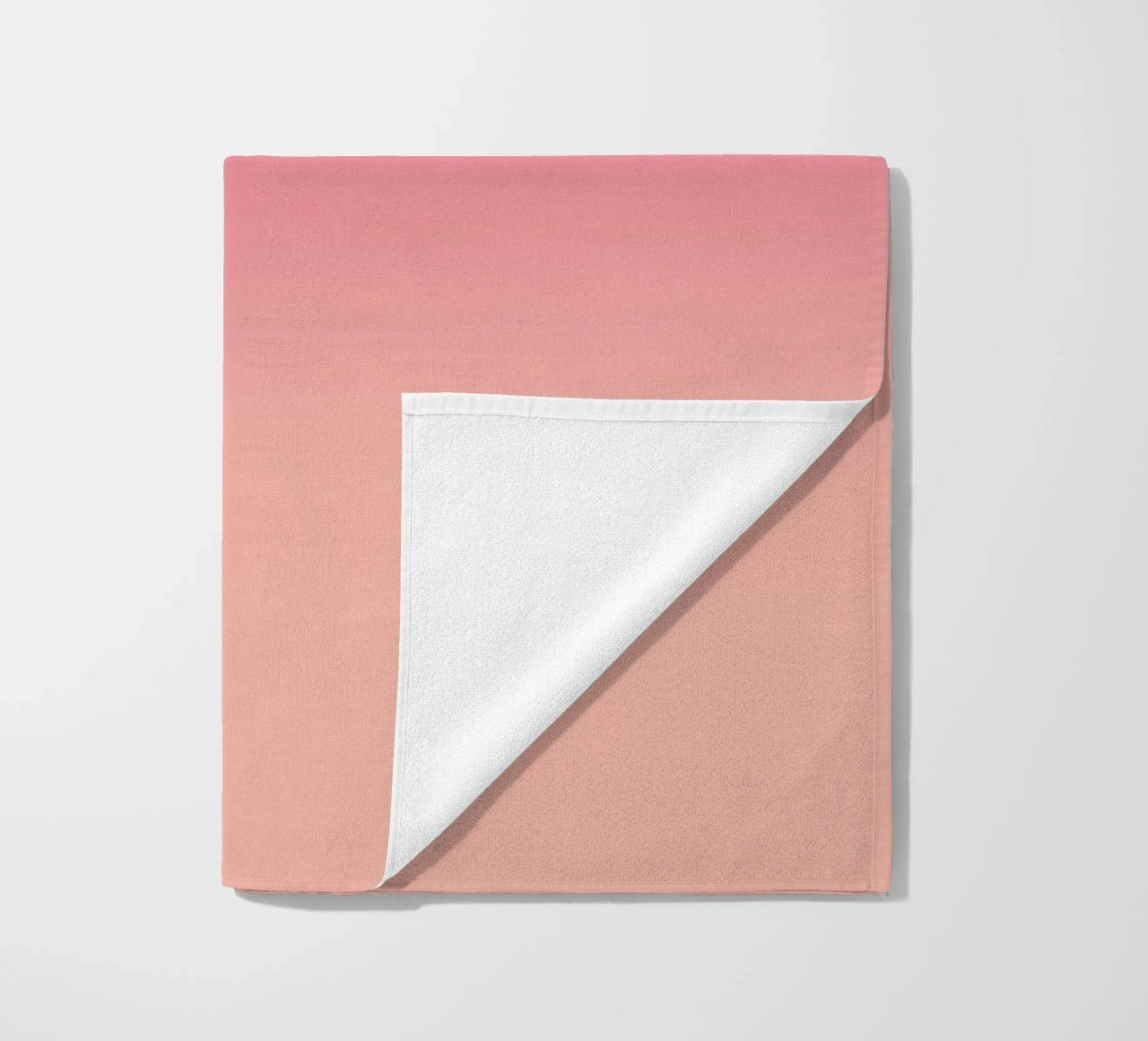 Fade Gradient Rot Rosa Pastell telo mare da BAINAI