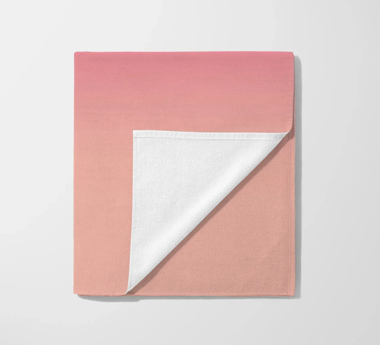 Fade Gradient Rot Rosa Pastell telo mare da BAINAI