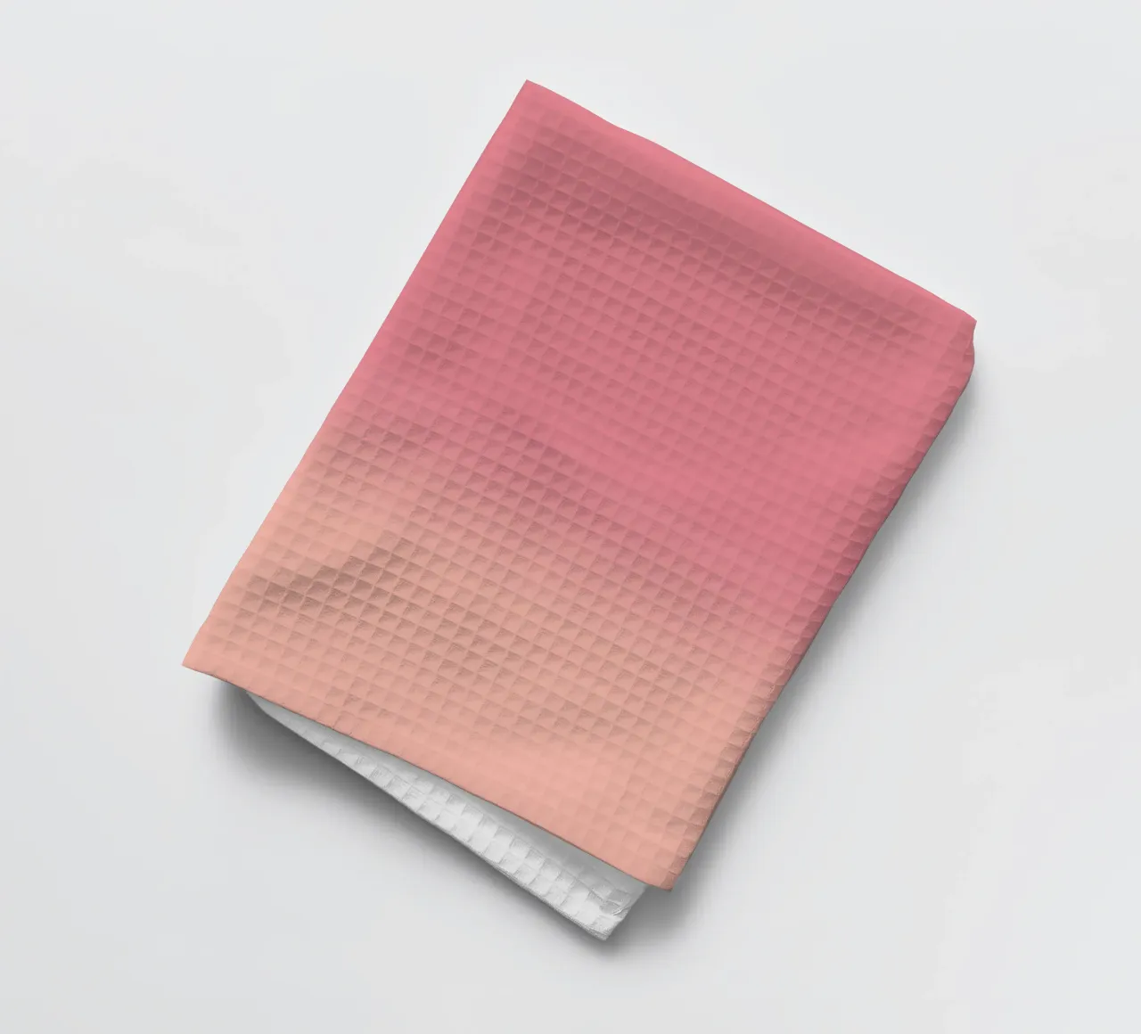 Fade Gradient Rot Rosa Pastell torchon de BAINAI