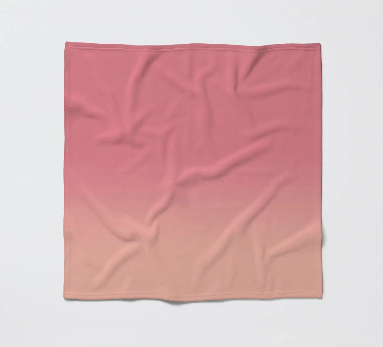 Fade Gradient Rot Rosa Pastell manta de franela de BAINAI