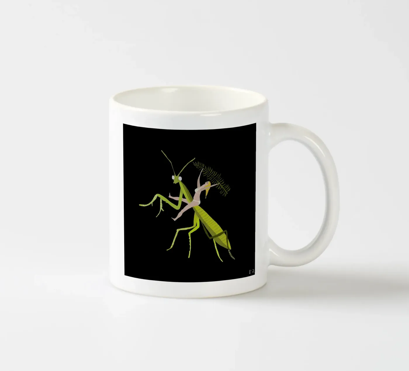 Hopper ceramic mug by Amalia Restrepo