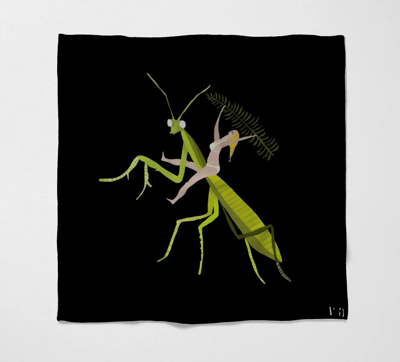 Hopper fleecedeken van Amalia Restrepo