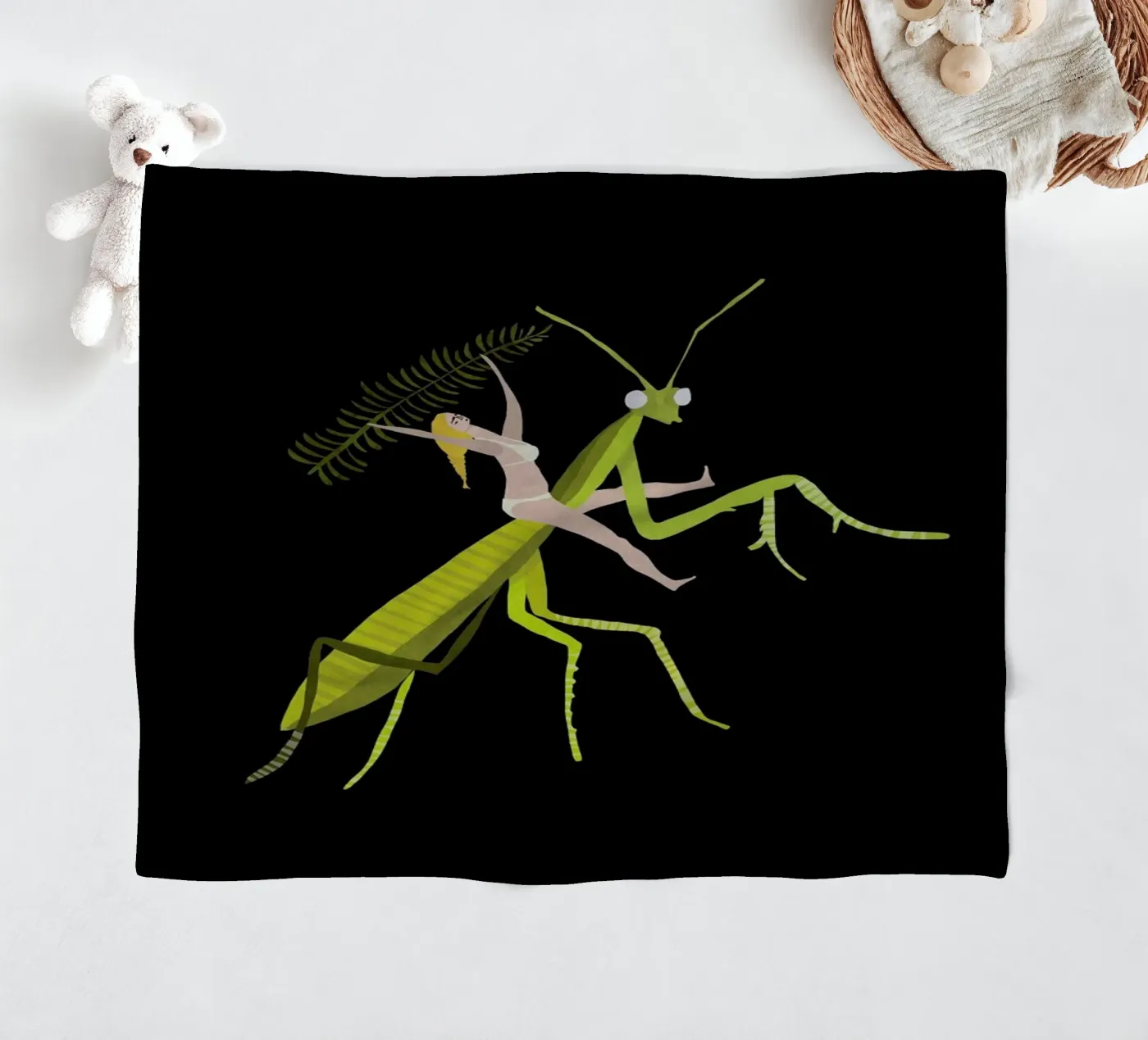 Hopper fleecedeken van Amalia Restrepo