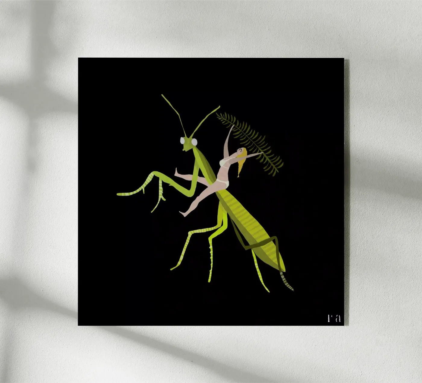 Hopper acrylic glass by Amalia Restrepo
