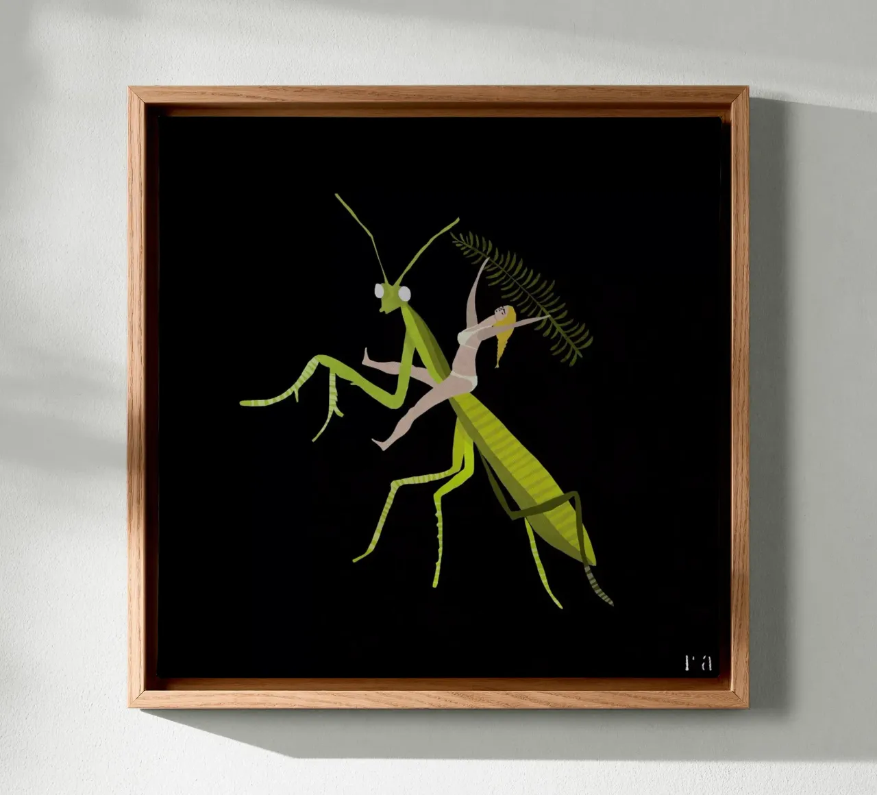 Hopper tela da Amalia Restrepo