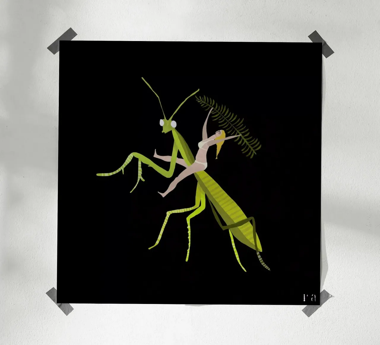 Hopper poster de Amalia Restrepo