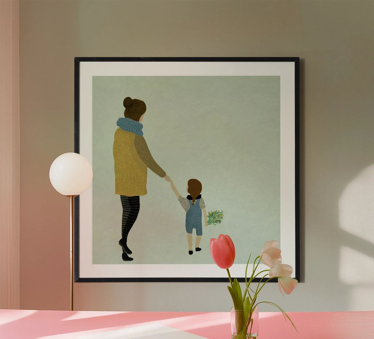 Mom Poster von Amalia Restrepo