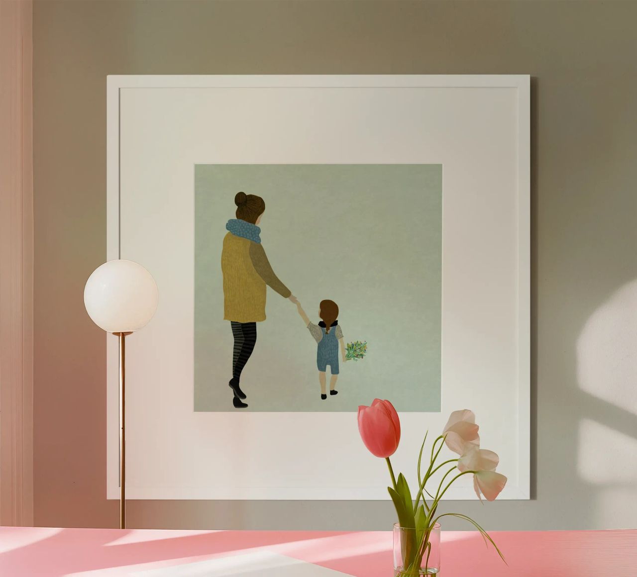 Mom Poster von Amalia Restrepo