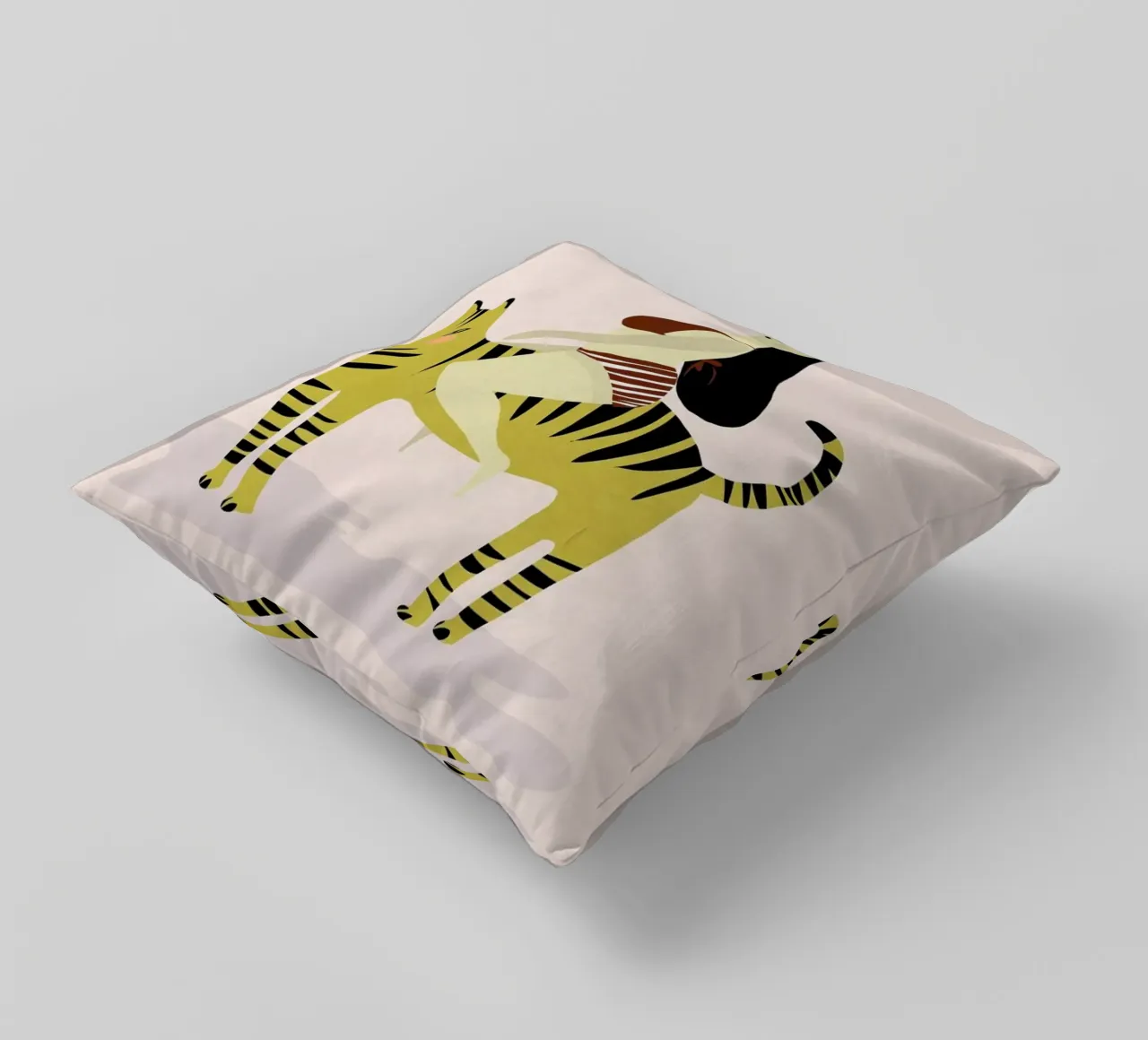 On Your Tiger cuscino da Amalia Restrepo
