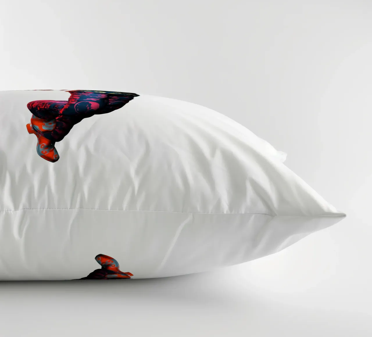 Sympathy For The Devil decorative cushion by the-witcher