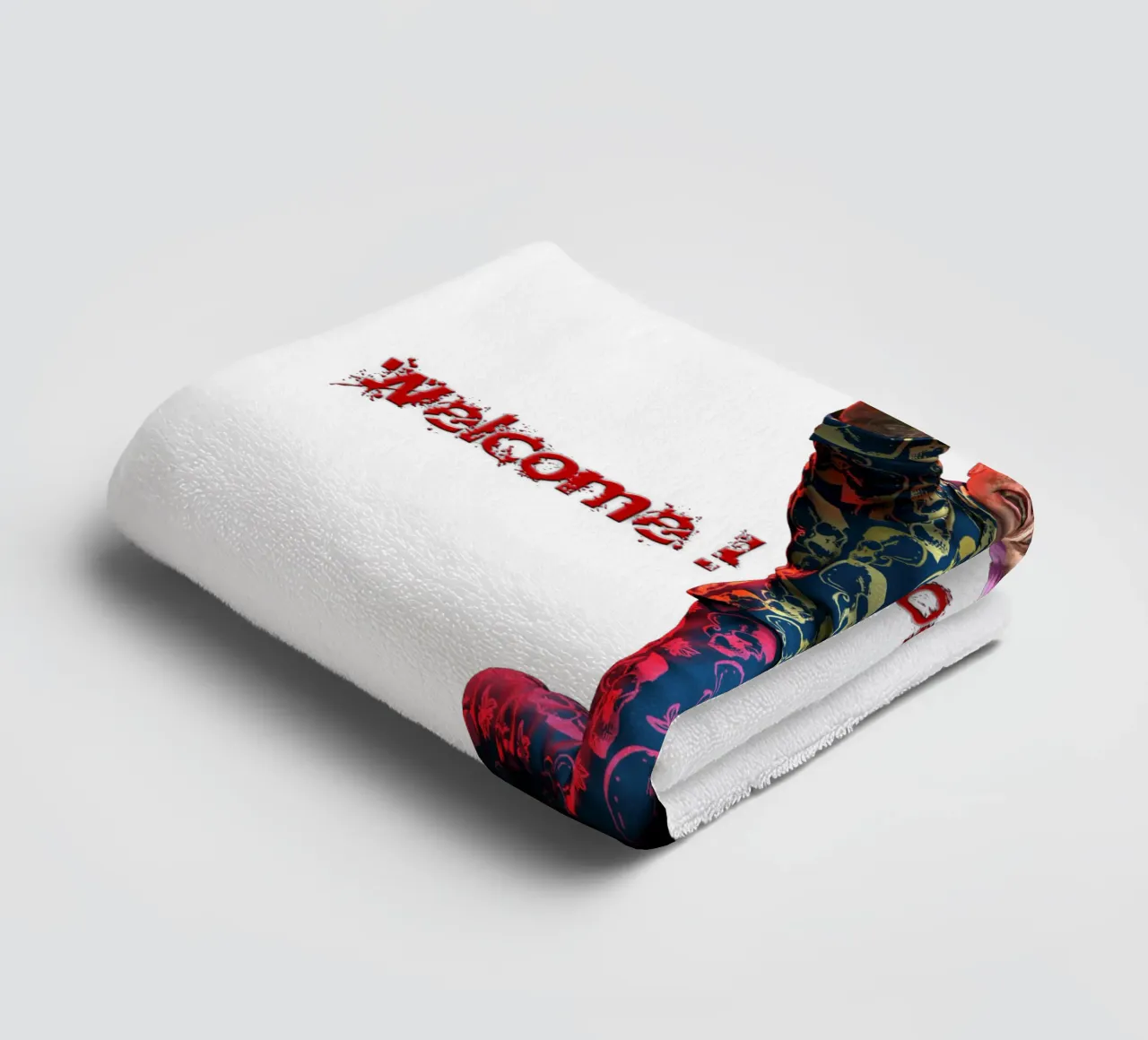 Sympathy For The Devil towel by the-witcher