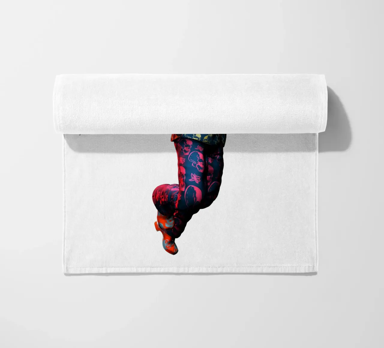Sympathy For The Devil beach towel by the-witcher
