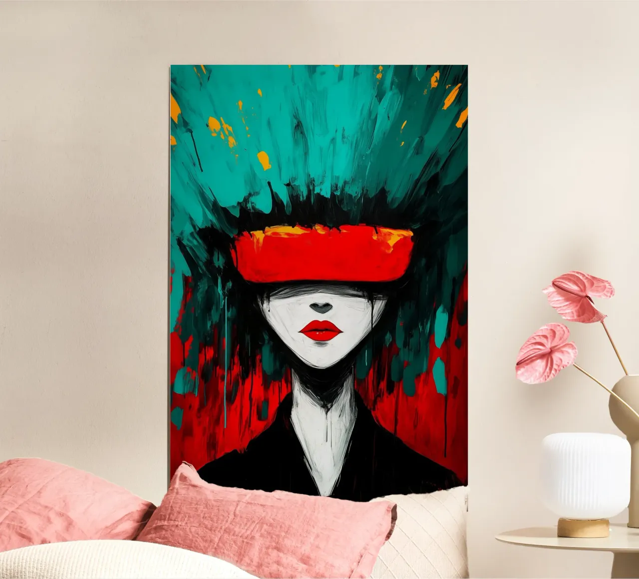 Realtà cieca poster con telaio in plastica da melipo-art