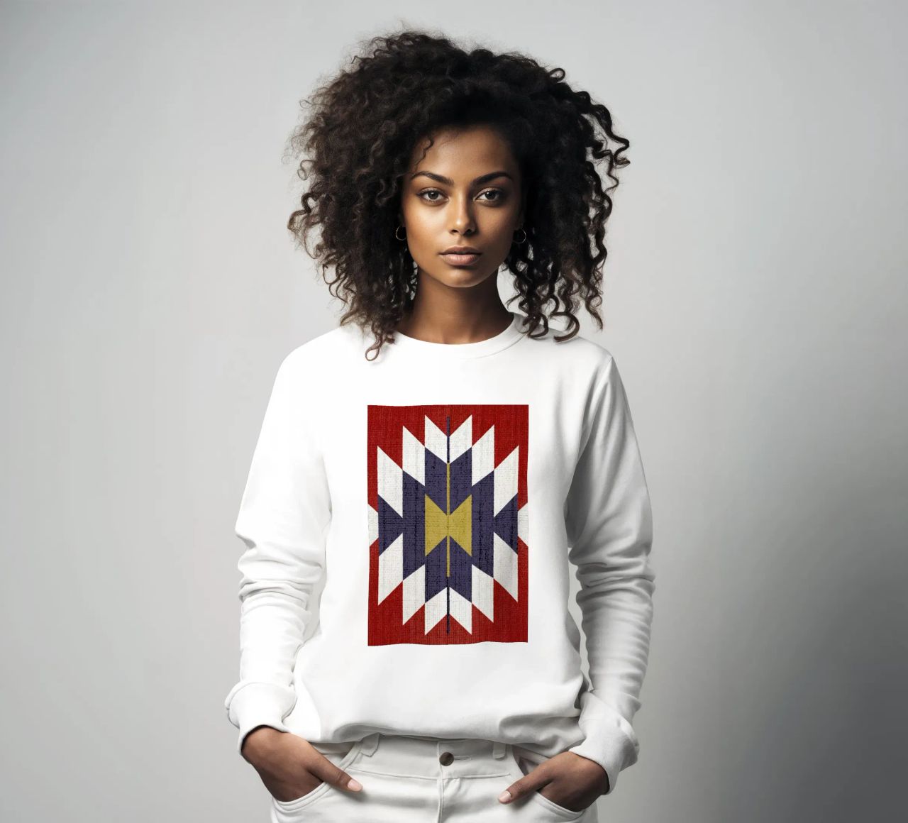 Print 89 felpa da Lila x Lola