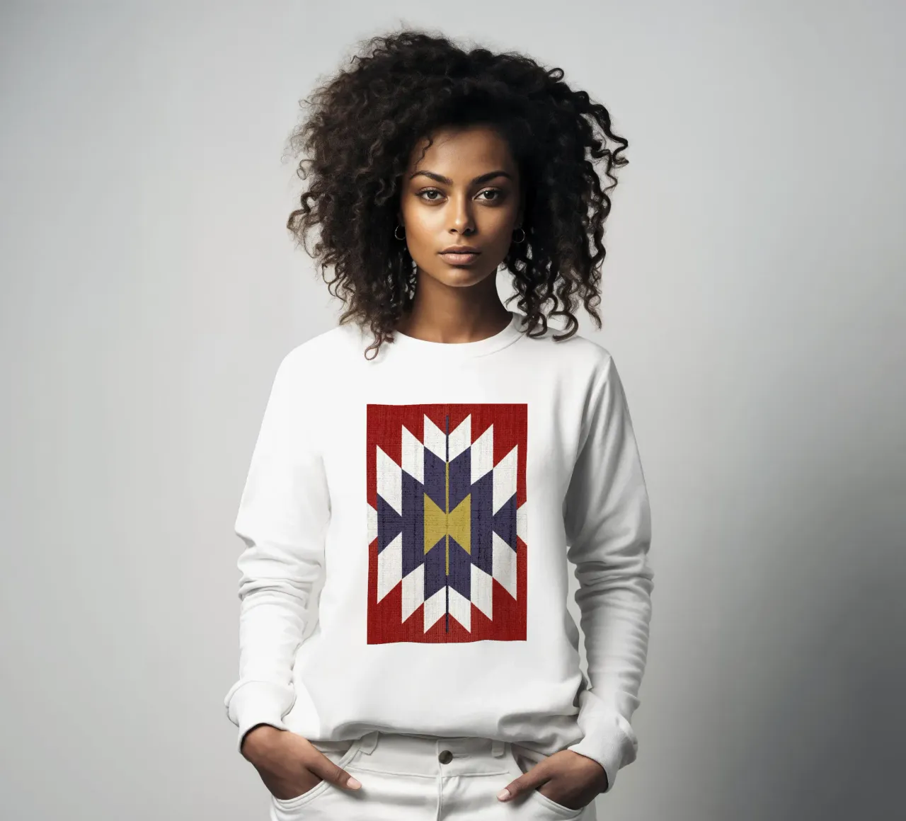 Print 89 felpa da Lila & Lola