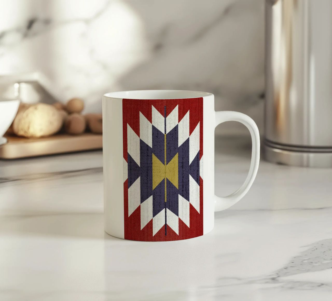 Print 89 tazza in ceramica da Lila x Lola
