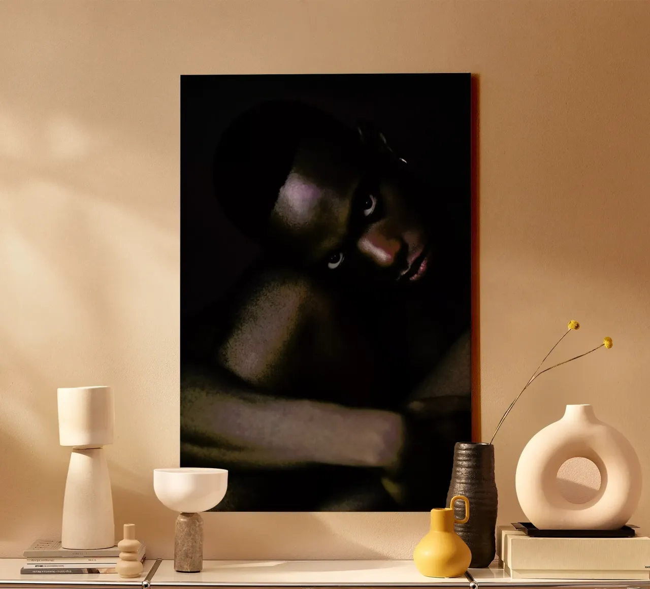 Life Is Better At The Beach 5 tela con Cornice a cassetta da Paul Aidan Perry