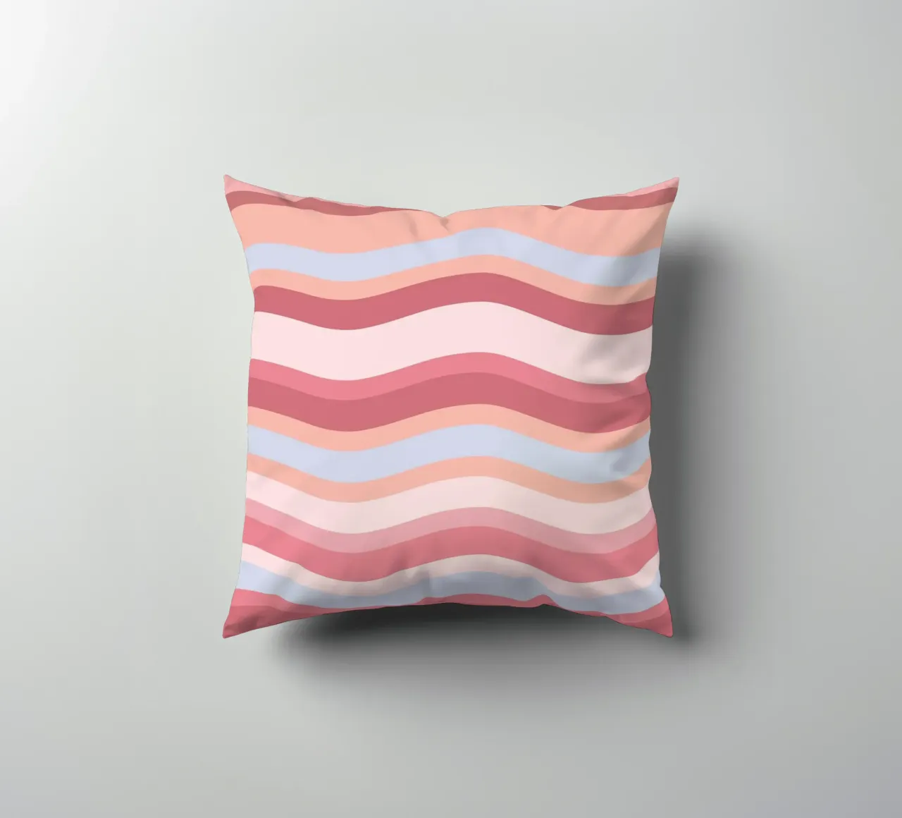 Groovy Red Pastell cuscino da BAINAI