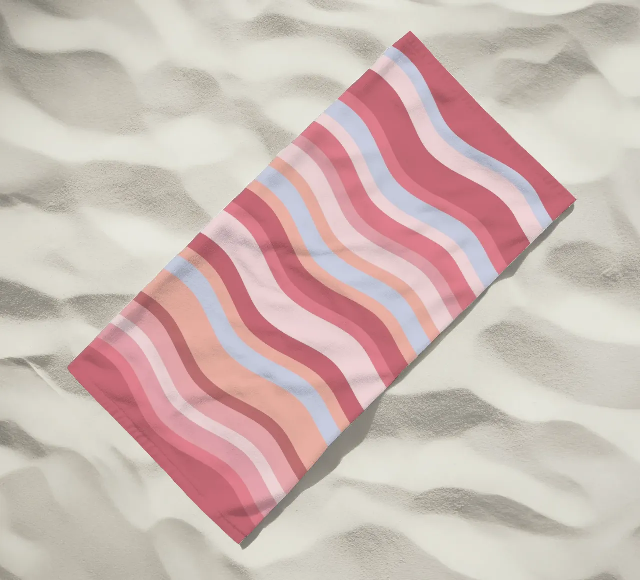 Groovy Red Pastell telo mare da BAINAI