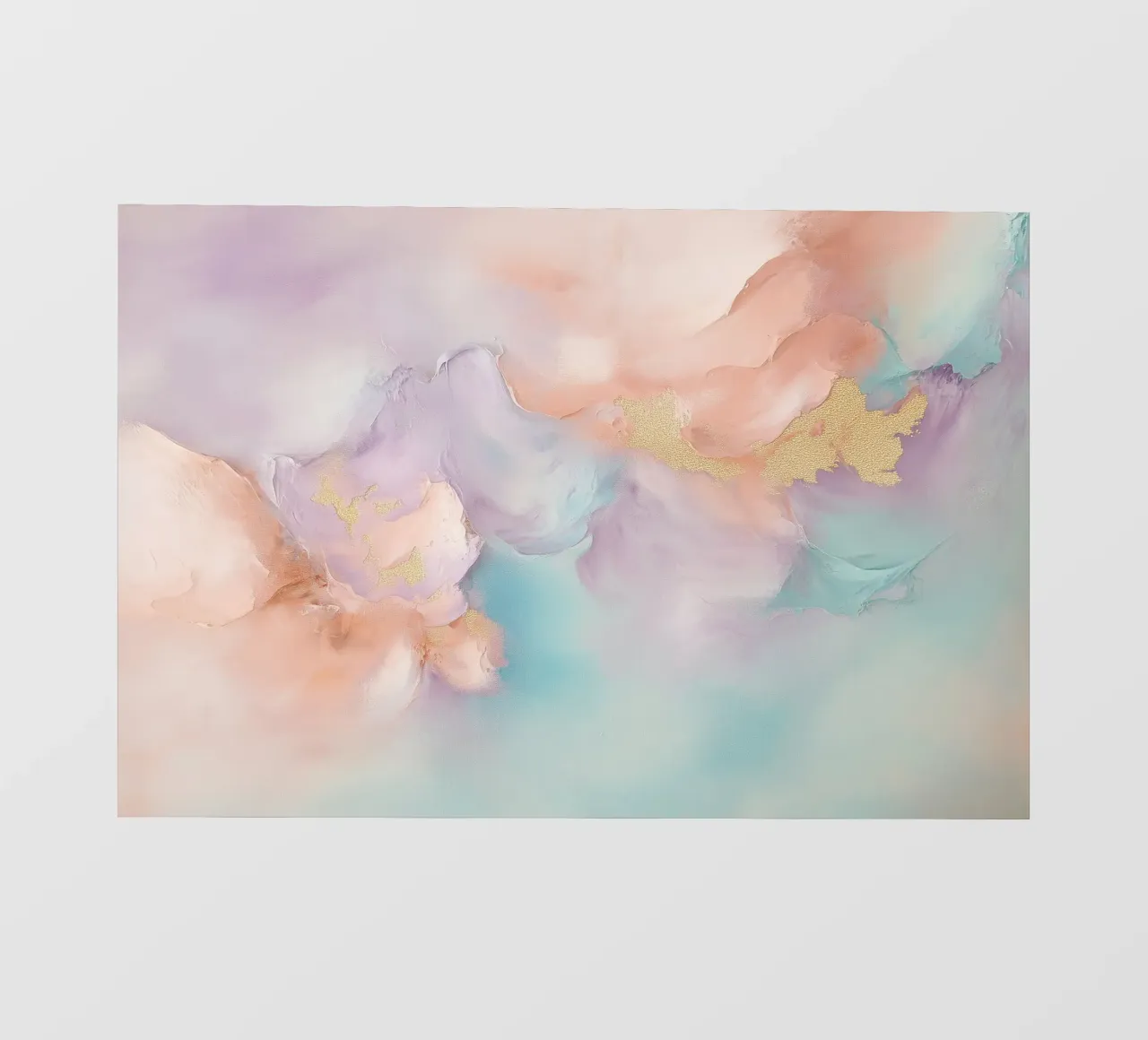 Peinture abstraite douce papier peint photo de Carinaprint