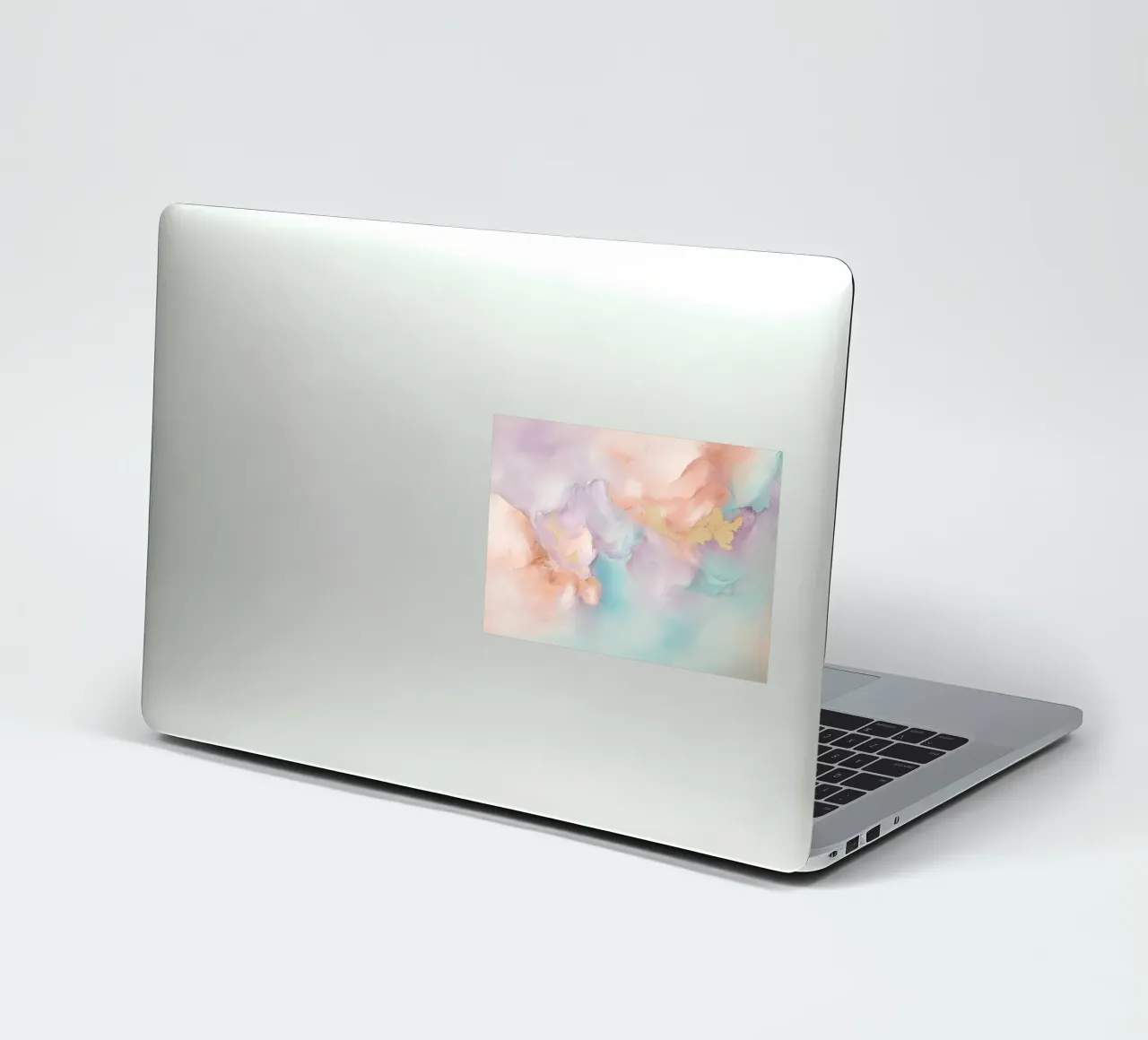 Peinture abstraite douce autocollant de Carinaprint