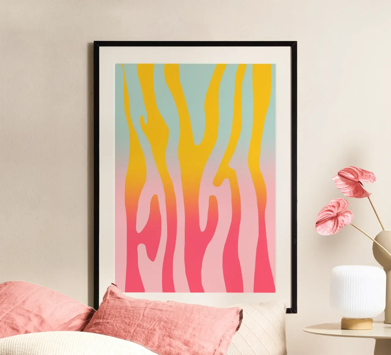 Zebra Festival poster da BAINAI
