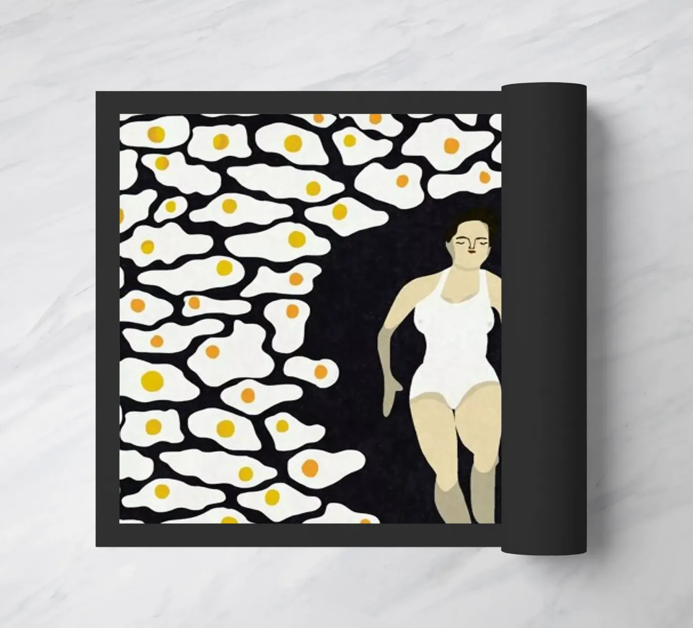 Surrounded Fußmatte von Amalia Restrepo