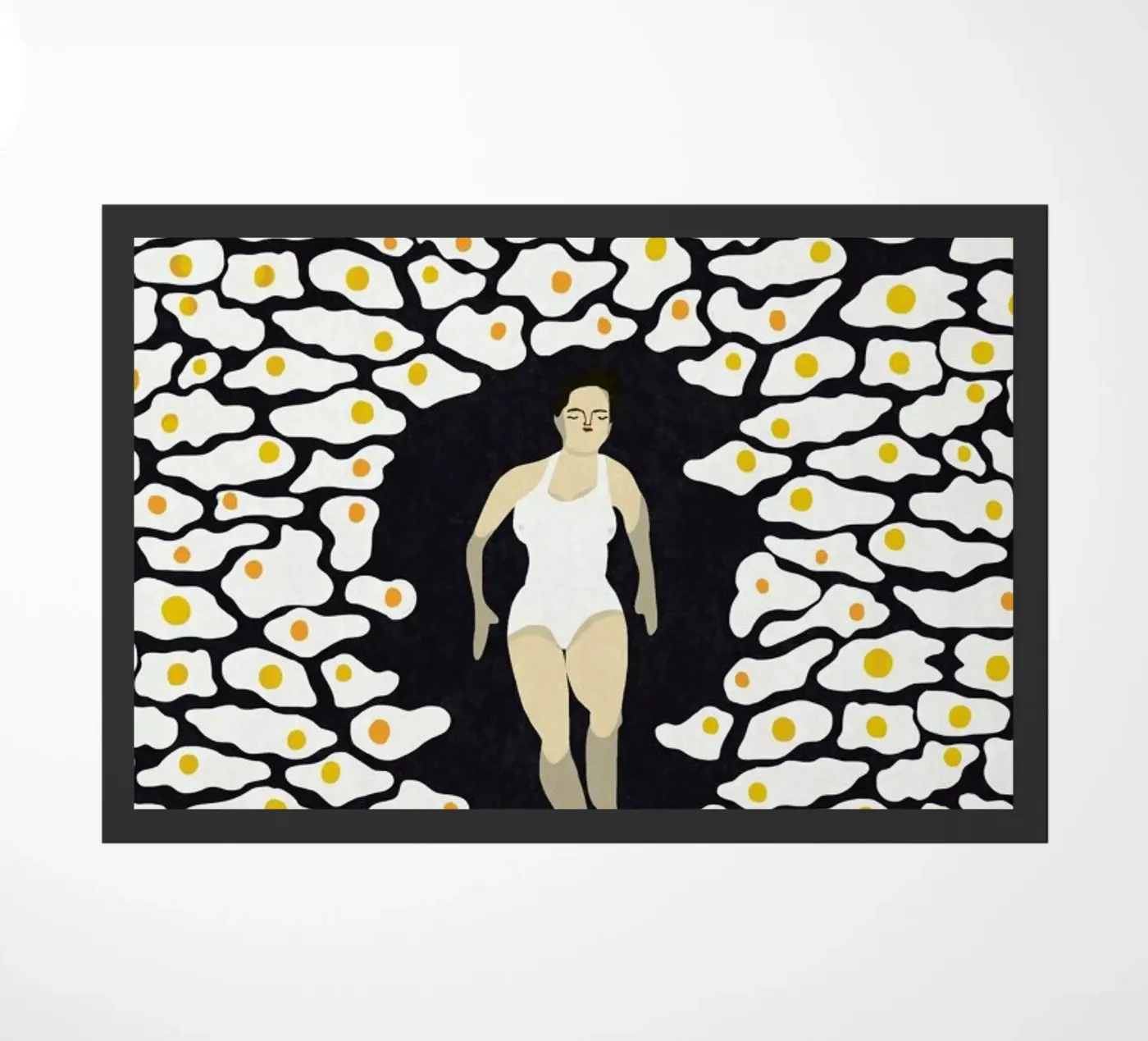 Surrounded Fußmatte von Amalia Restrepo