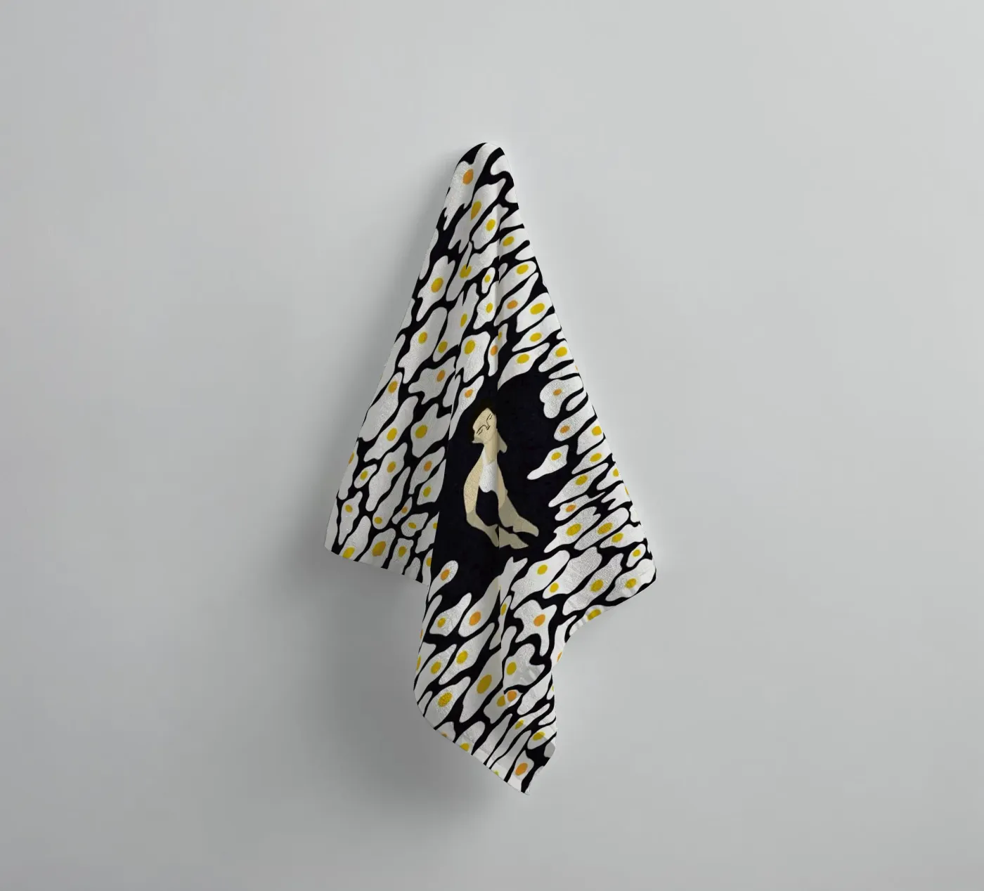 Surrounded towel by Amalia Restrepo
