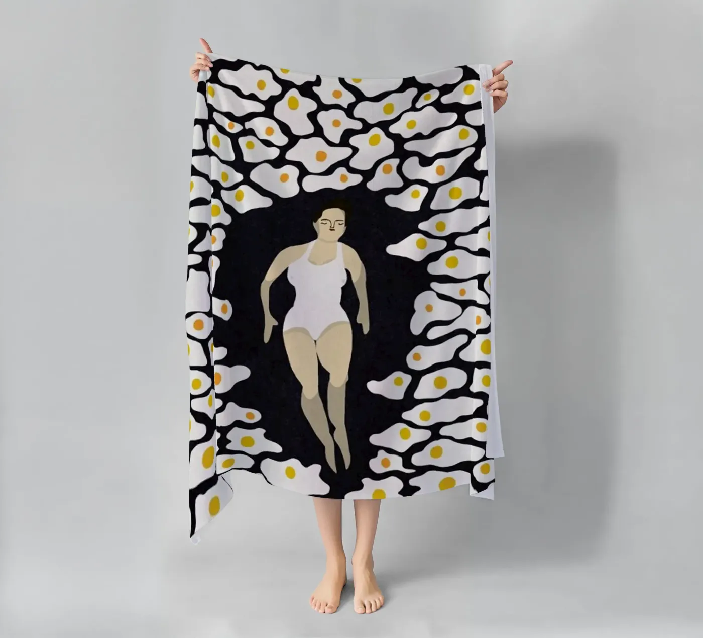 Surrounded serviette de plage de Amalia Restrepo