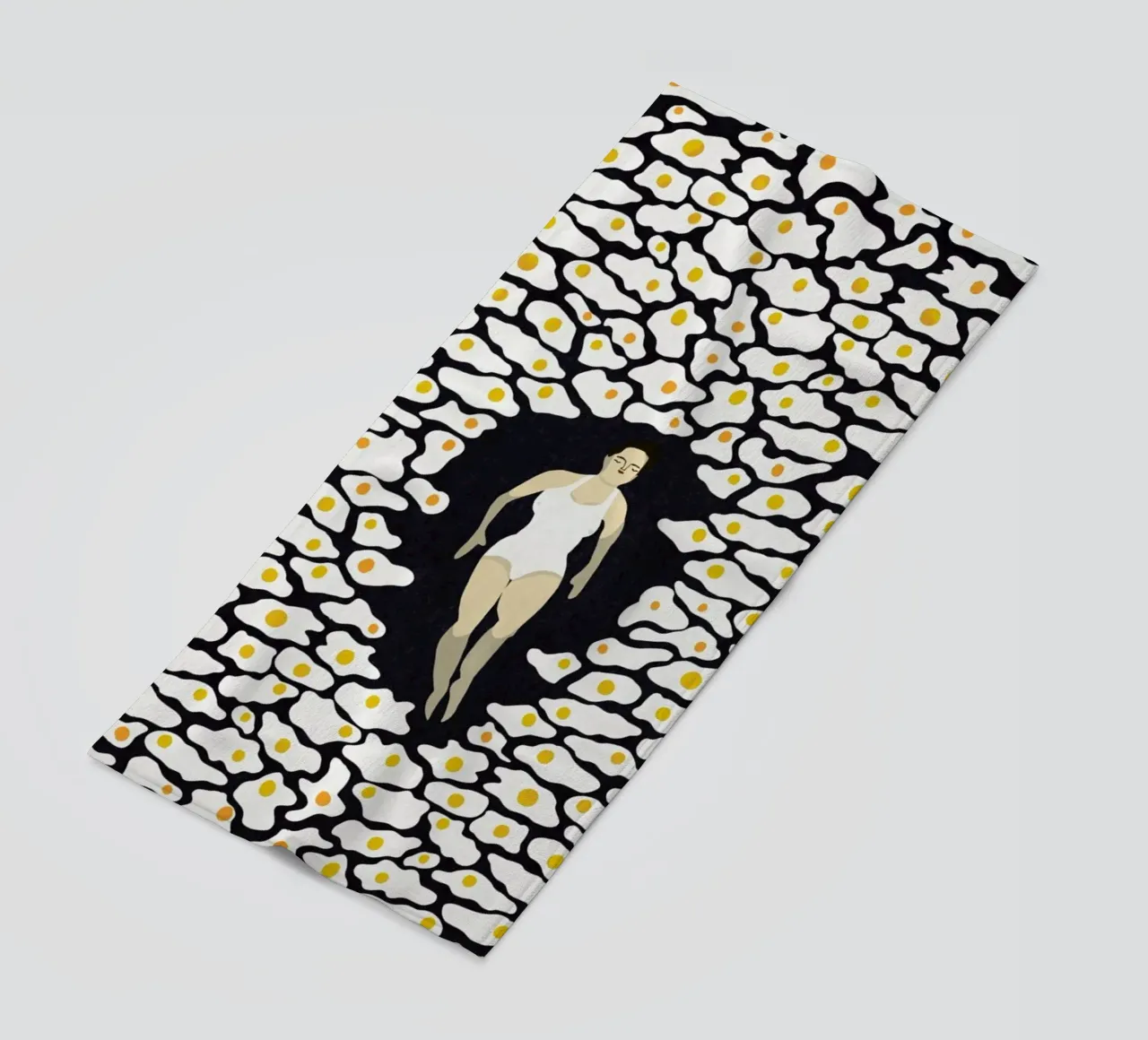 Surrounded Strandtuch von Amalia Restrepo