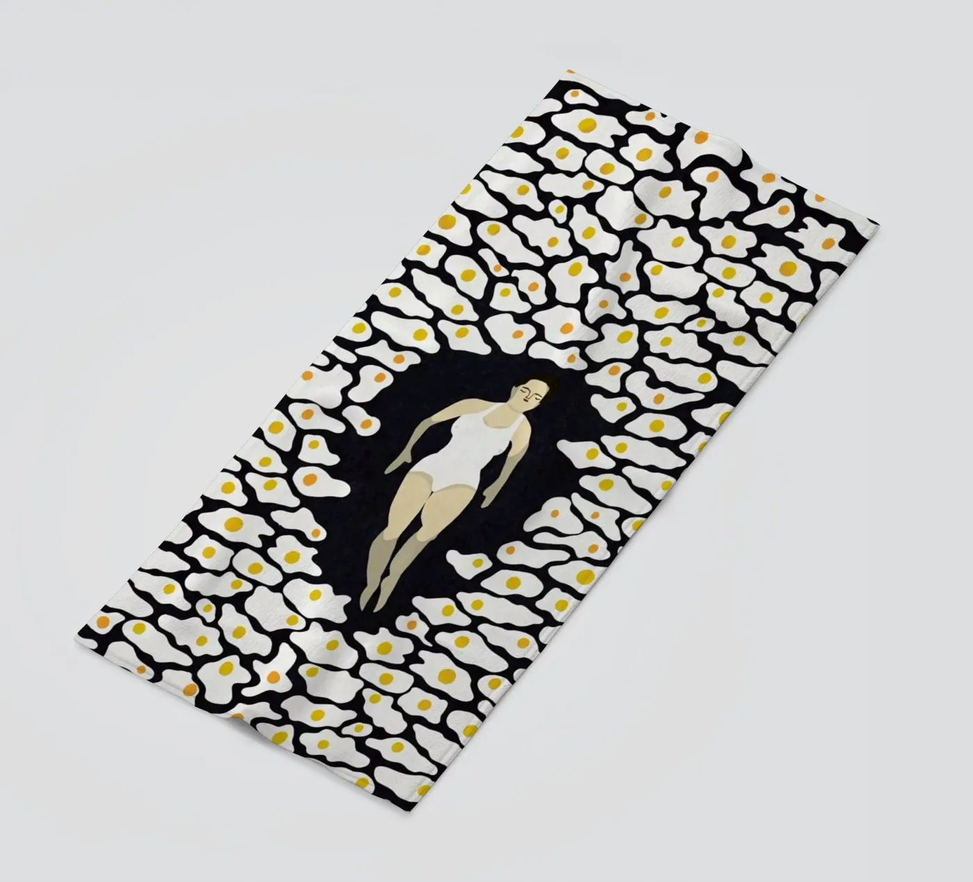 Surrounded serviette de plage de Amalia Restrepo