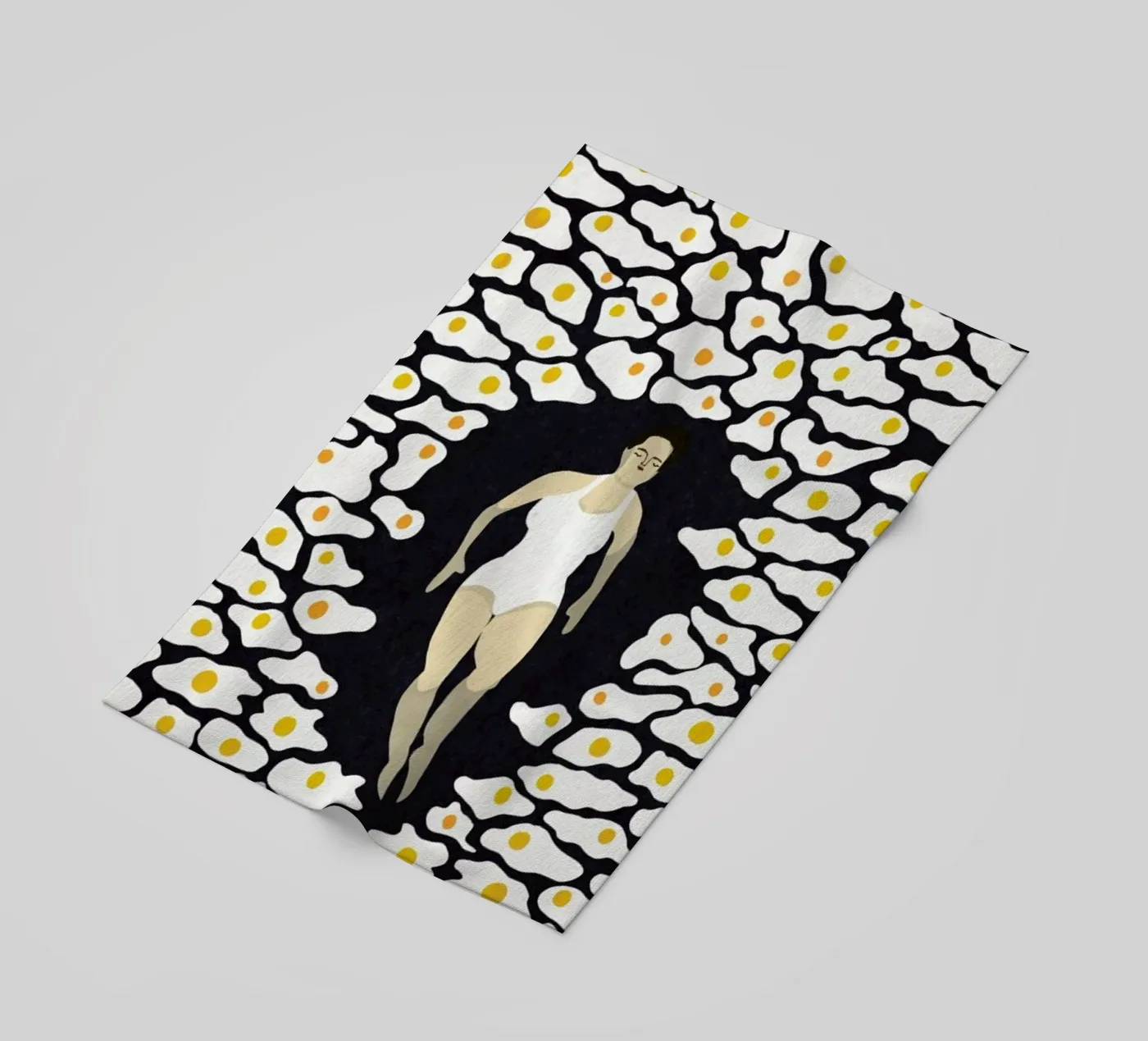 Surrounded serviette de plage de Amalia Restrepo