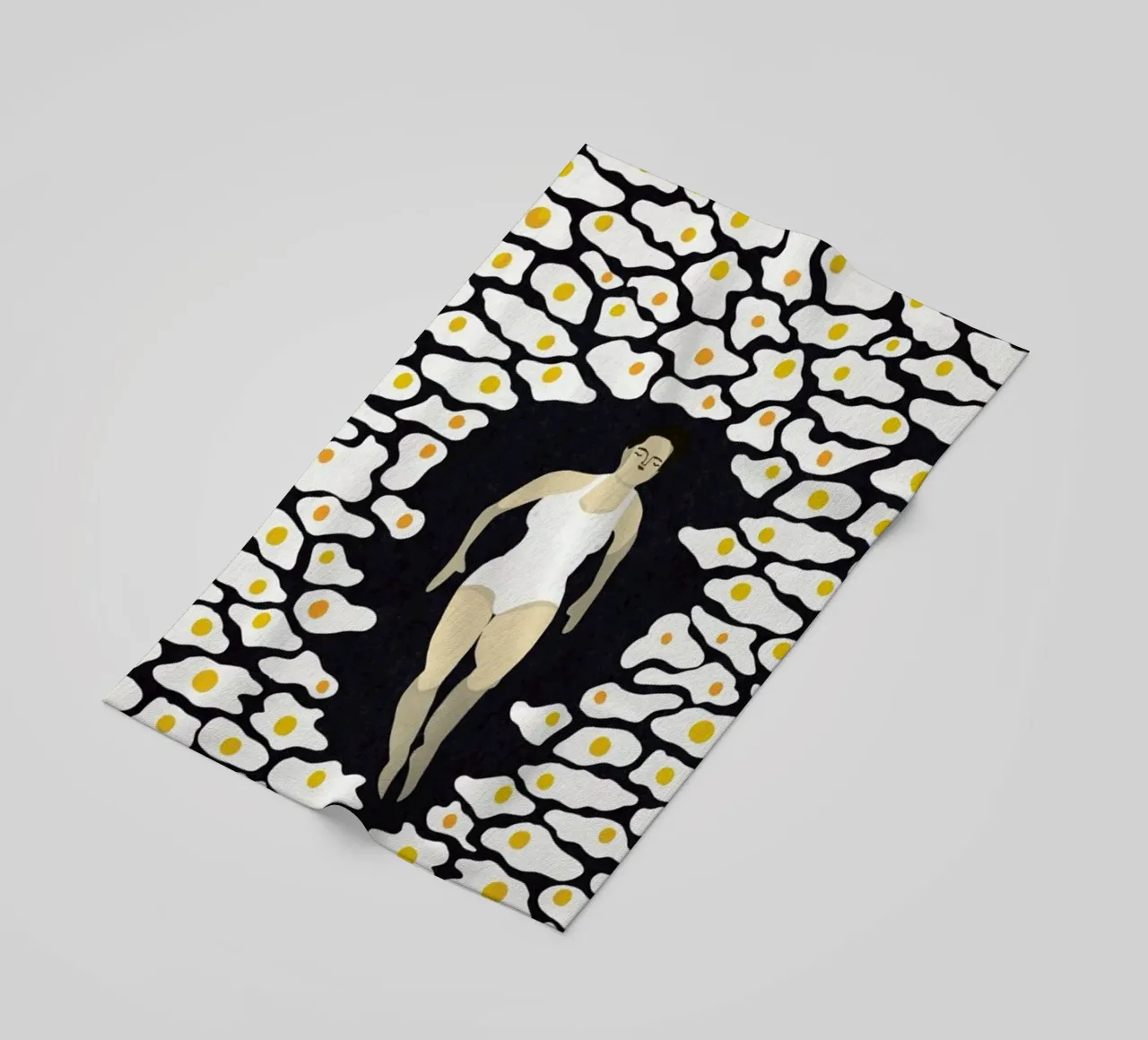 Surrounded Strandtuch von Amalia Restrepo