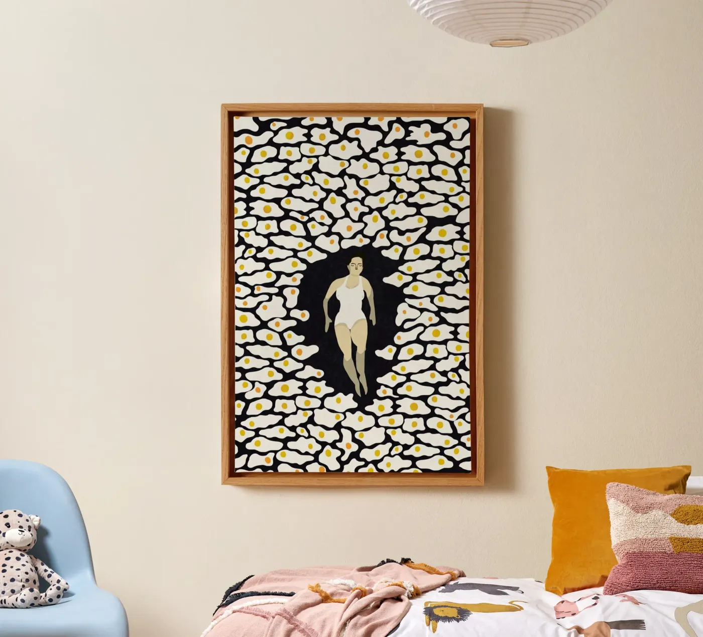 Surrounded canvas by Amalia Restrepo