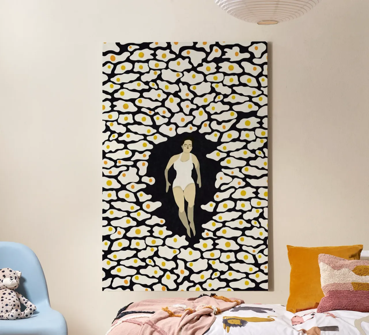 Surrounded canvas van Amalia Restrepo