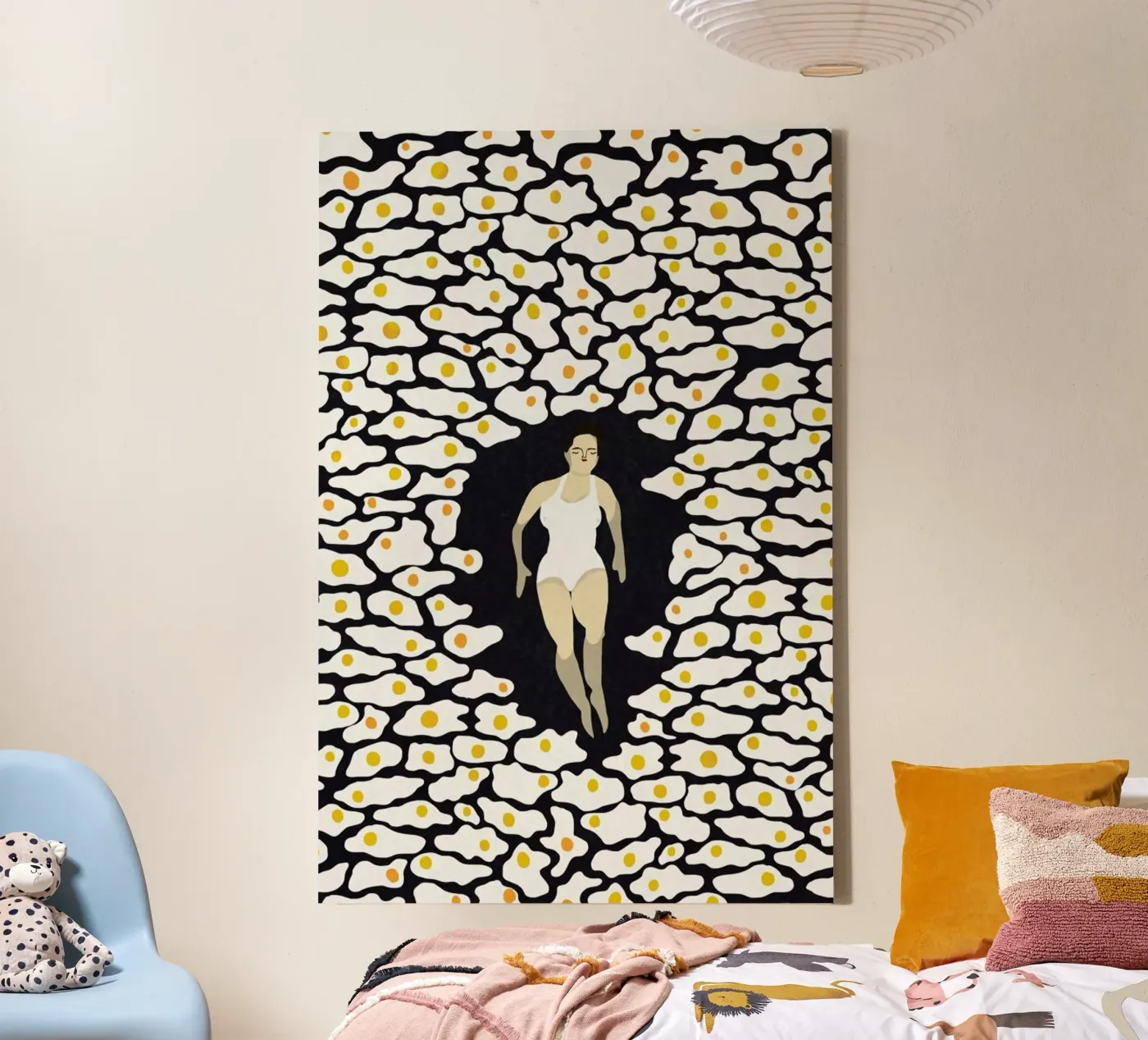 Surrounded canvas by Amalia Restrepo