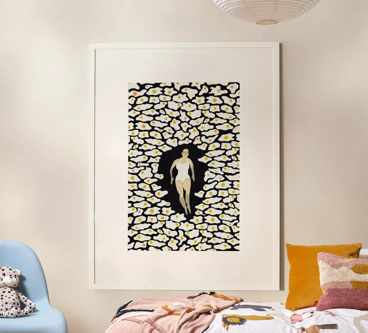 Surrounded poster van Amalia Restrepo