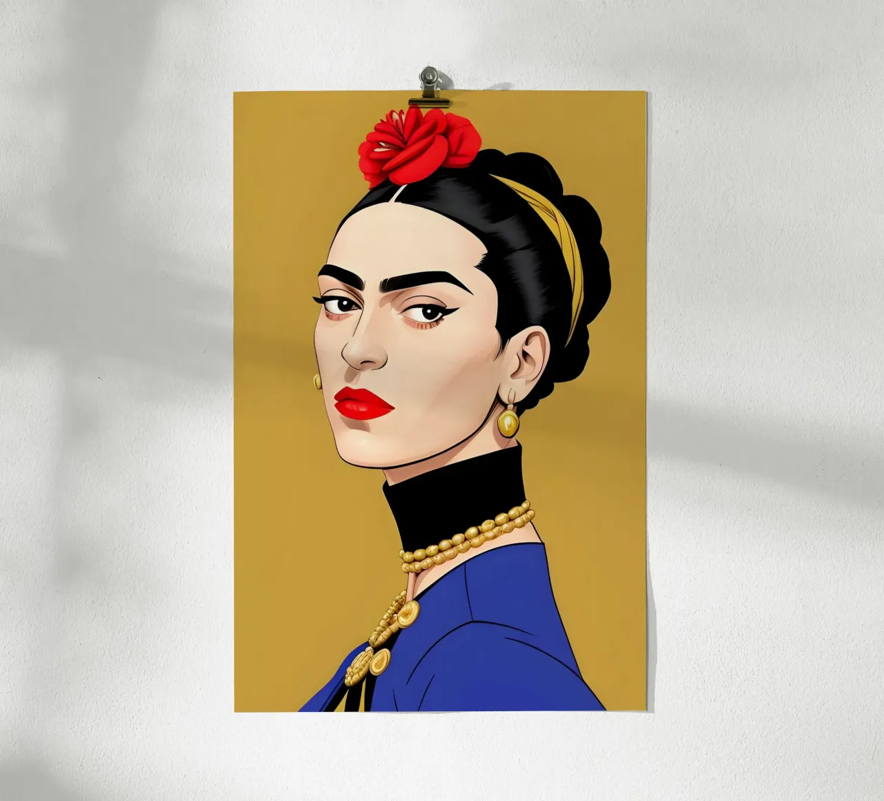 RITRATTO DI FRIDA KAHLO carta hahnemühle da ART DECO