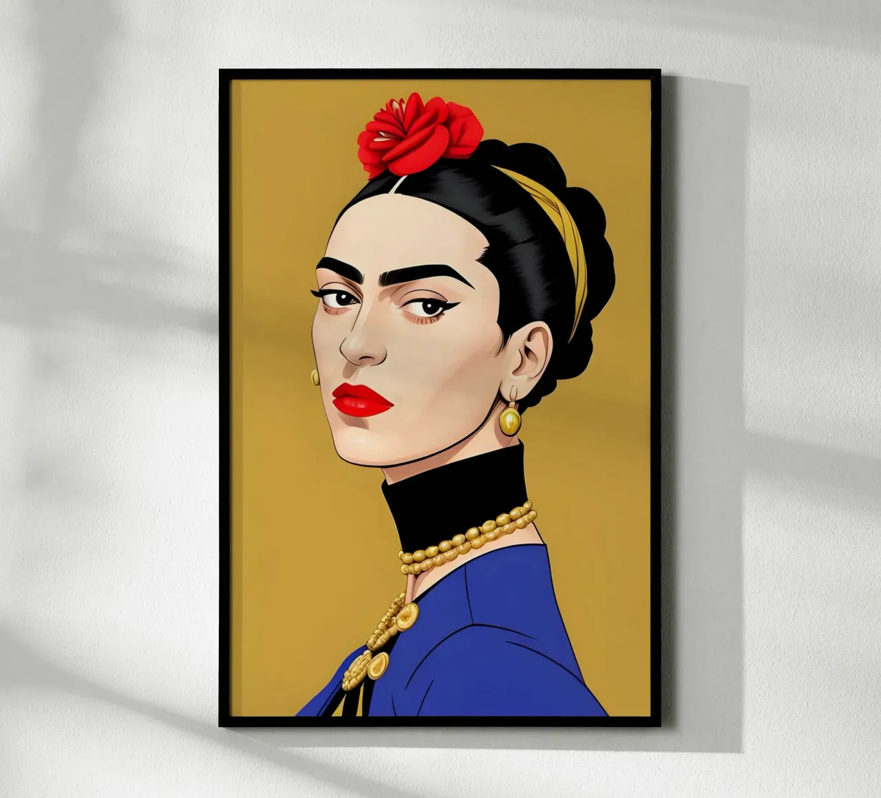 RITRATTO DI FRIDA KAHLO carta hahnemühle da ART DECO