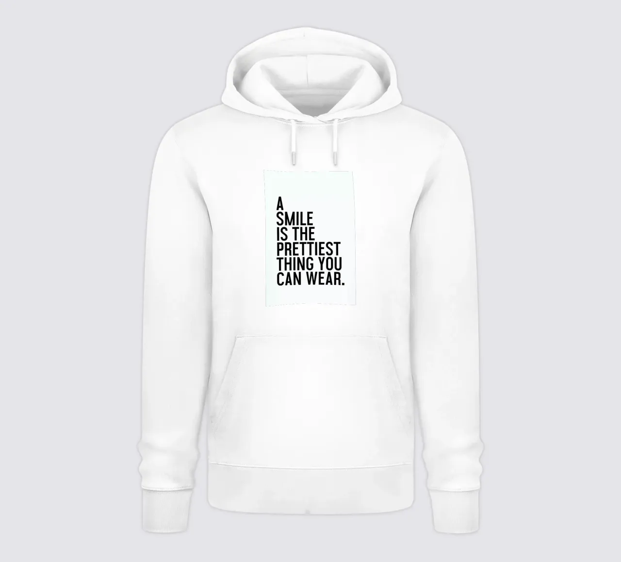 A Smile Is The Prettiest sudadera con capucha de Honeymoon Hotel