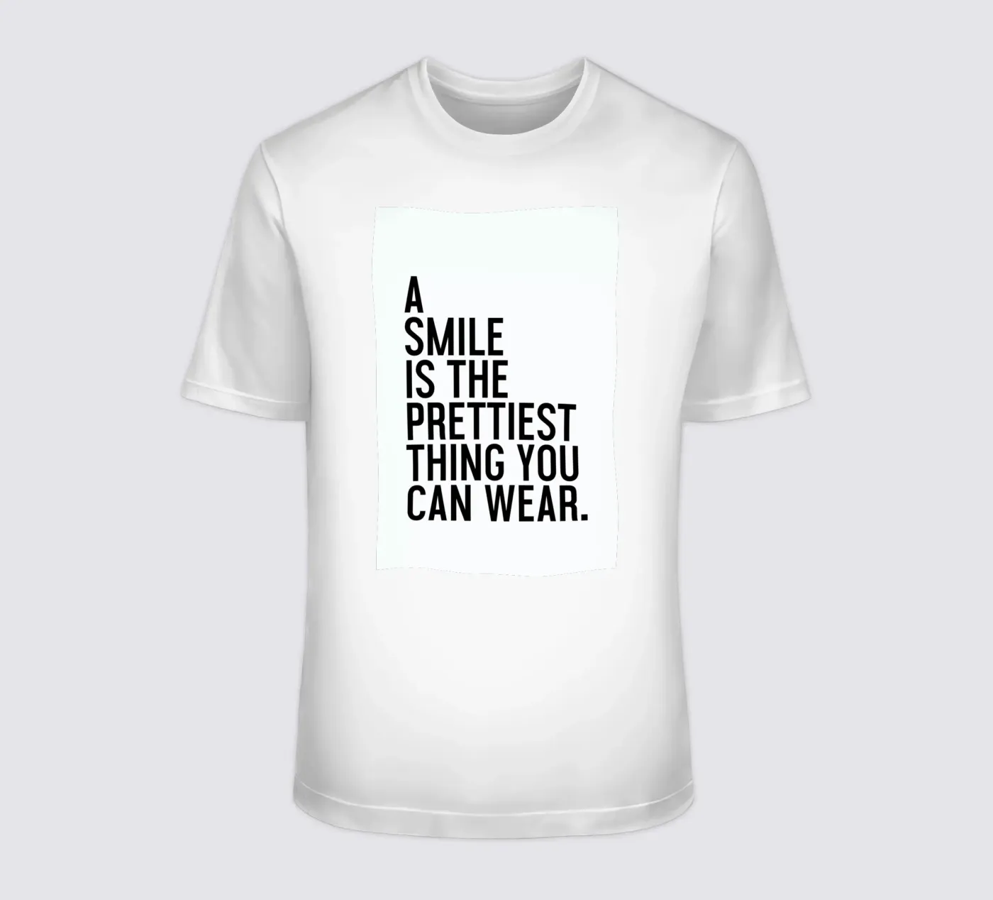 A Smile Is The Prettiest T-Shirt von Honeymoon Hotel