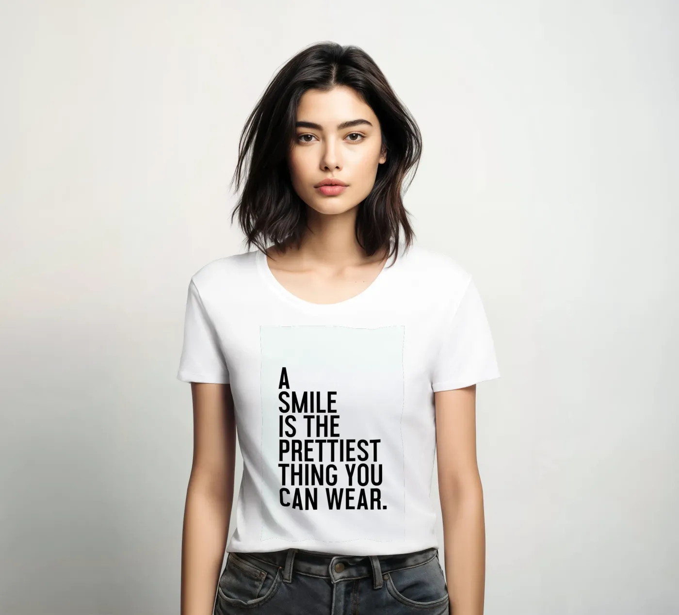 A Smile Is The Prettiest t-shirt da donna da Honeymoon Hotel